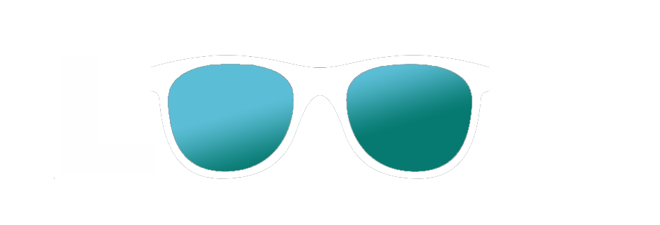 Sunglasses Logo white