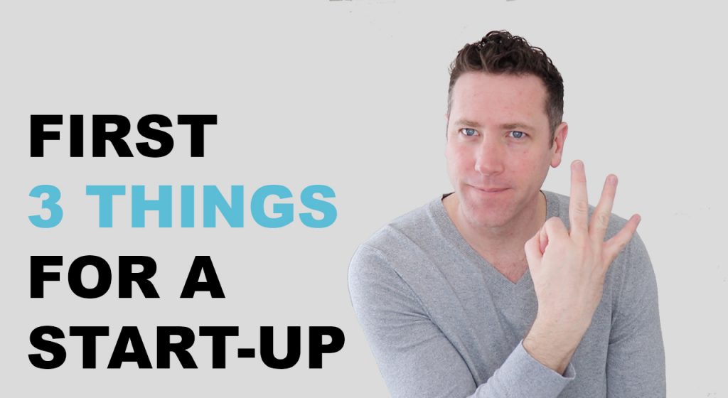 Look first 3 things for a startup