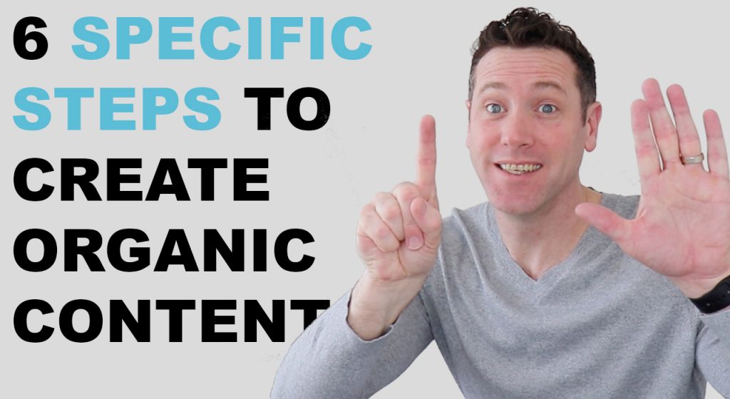 Look organic content steps