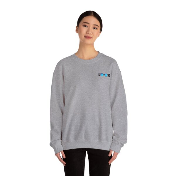 Look Unisex Heavy Blend™ Crewneck Sweatshirt - Image 4