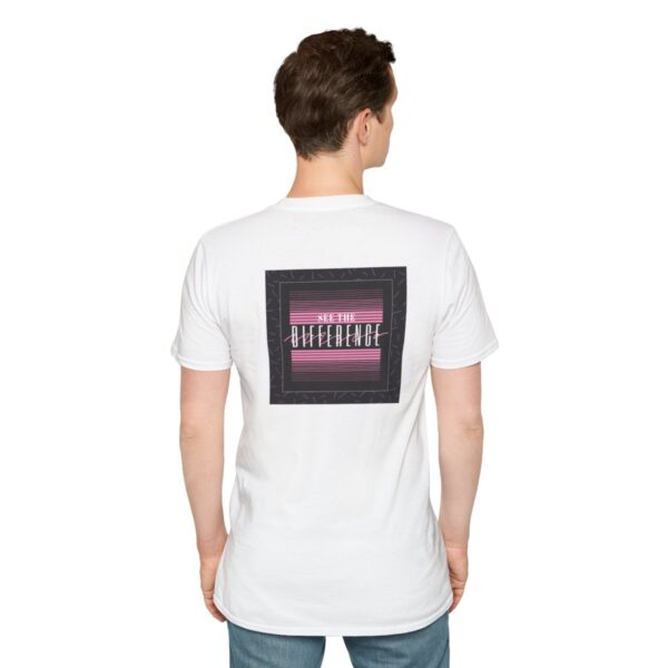 See The Difference | Unisex Softstyle T-Shirt - Image 8