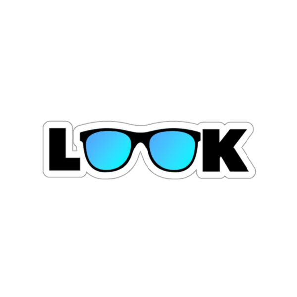 Look Kiss-Cut Stickers